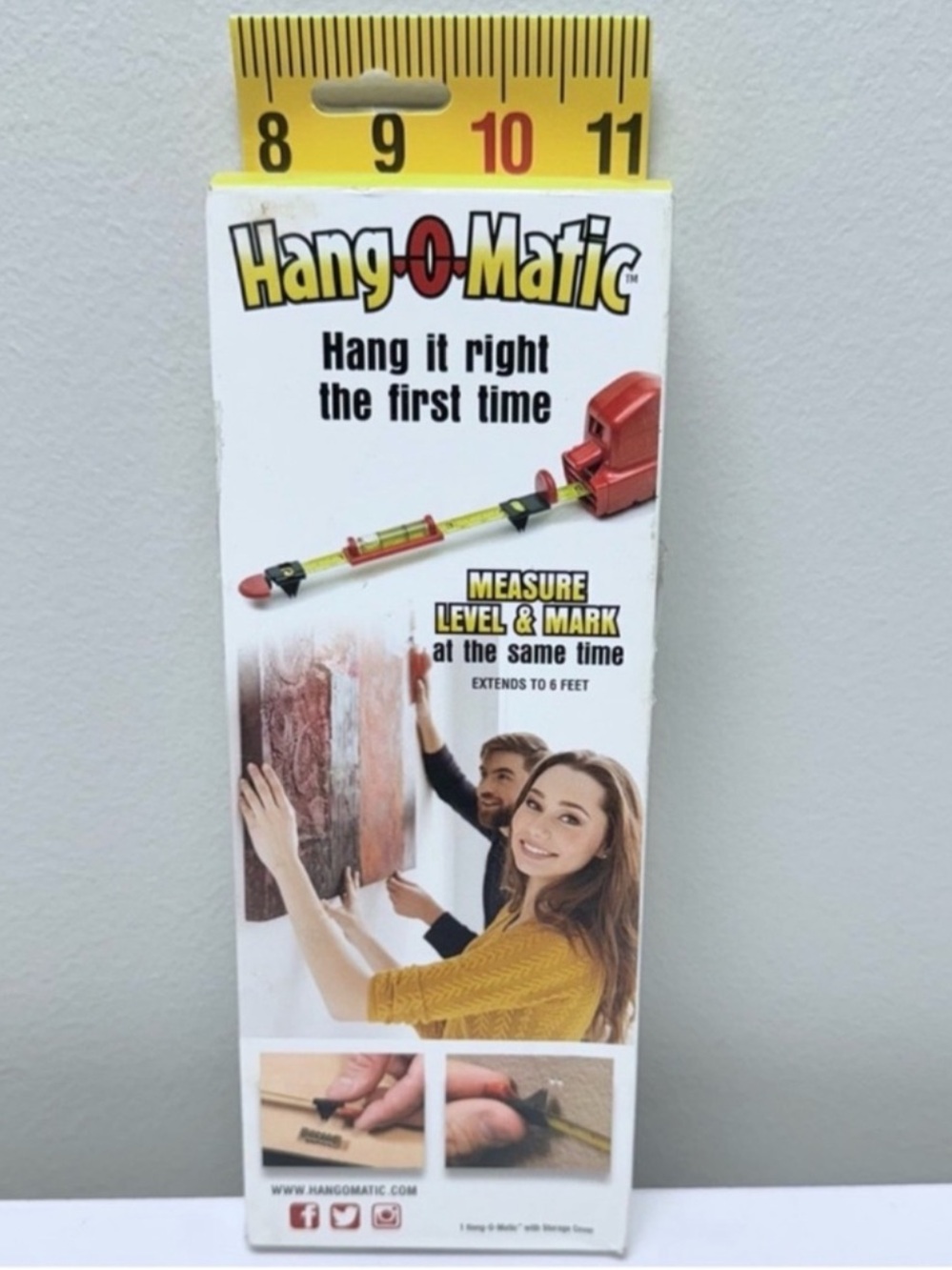 3 for $15 SALE Hang-O-Matic AlI-in-One Picture
Hanging Tool Kit, New!